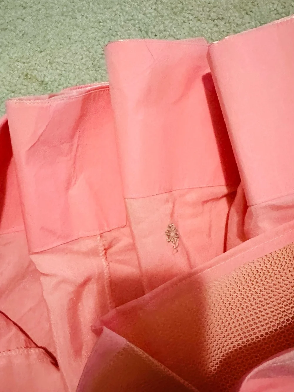 Elegant Pink Silk Lehenga with Sheer Dupatta